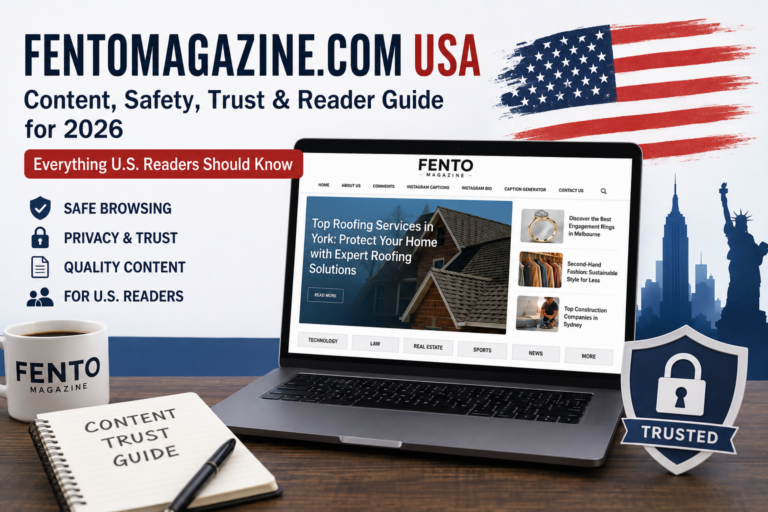 Fentomagazine.com USA: Content, Safety, Trust, and Reader Guide for 2026 Fentomagazine.com usa